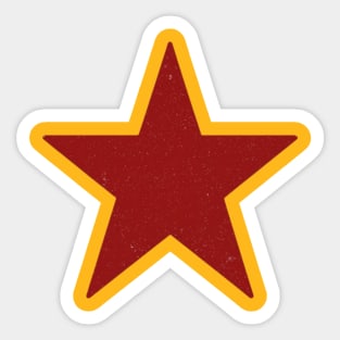 Scott Pilgrim Red Star Sticker